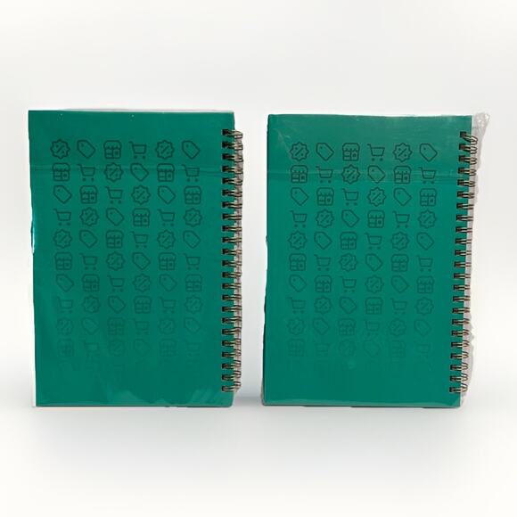 eBay Journal Notebook Green All Kinds Of Things, People, Love eBay Logo Lot of 2 - Picture 2 of 4